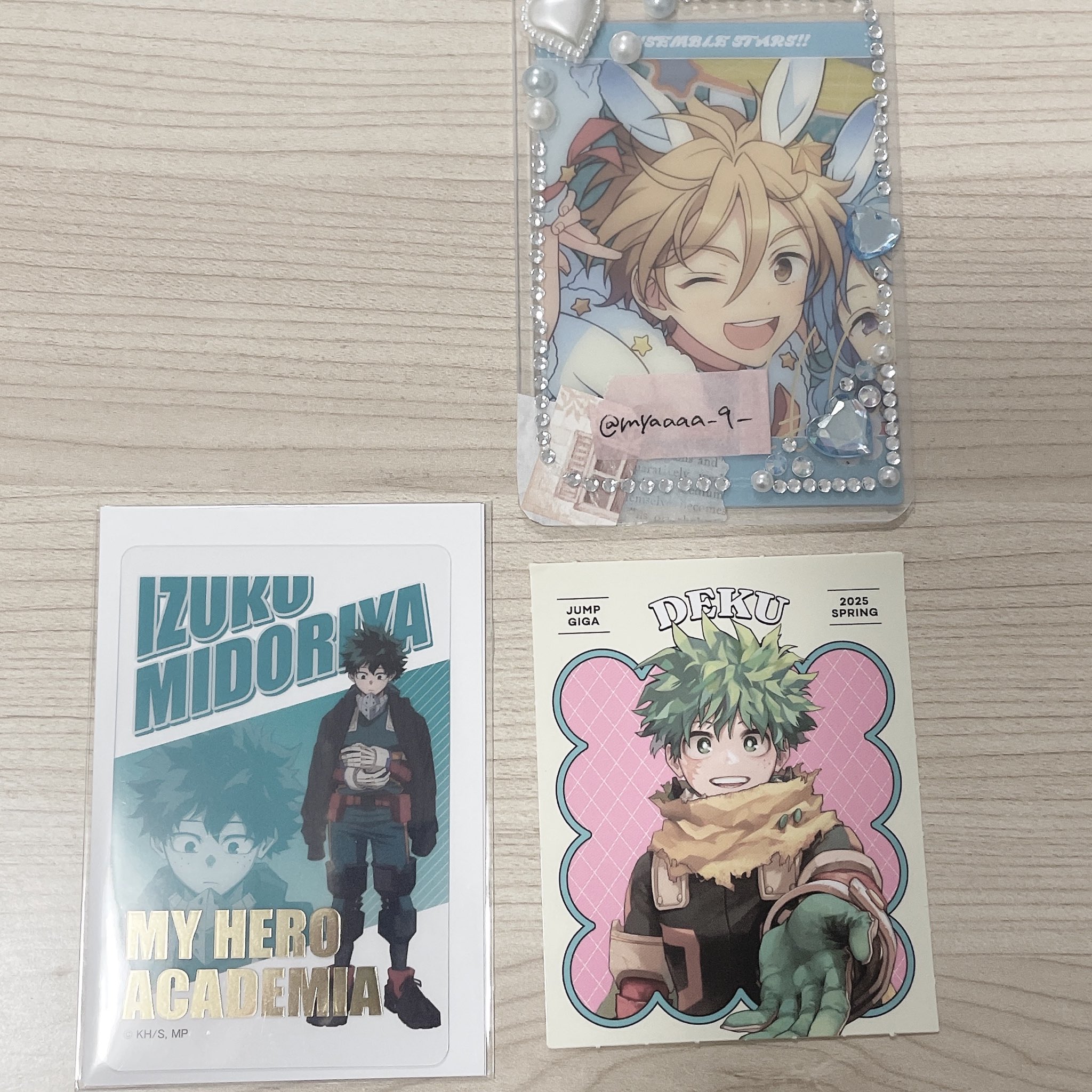 ヒロアカ 緑谷出久 クリアカード ヒロアカ】緑谷/爆豪/轟/オールマイト 今回は週間少年ジャンプ35