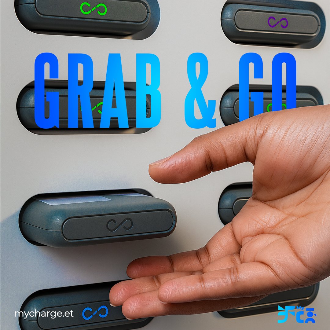 mycharge8218's tweet image. Did you ever know you can charge your phone on the go??? Mycharge⚡️...... Just downlead the app then grab and go!!!
#mycharge #ChargeOnTheGo #lifehacks #StayCharged #addisababa