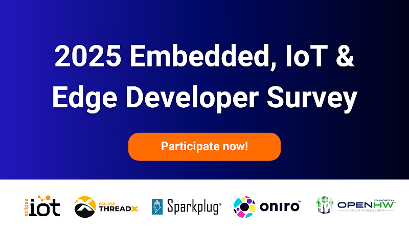 Developers drive innovation. Help uncover what’s next in #IoT, #Edge, and #Embedded systems by taking the 2025 Embedded, IoT &amp; Edge Developer Survey!

⏱️ Take a few minutes to complete it! surveymonkey.com/r/SDTVKCM #IoT #IIoT #Embedded #Edge #opensource