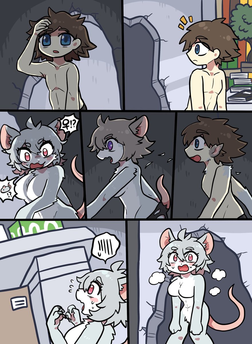 skebを納品しました🐭🕳️