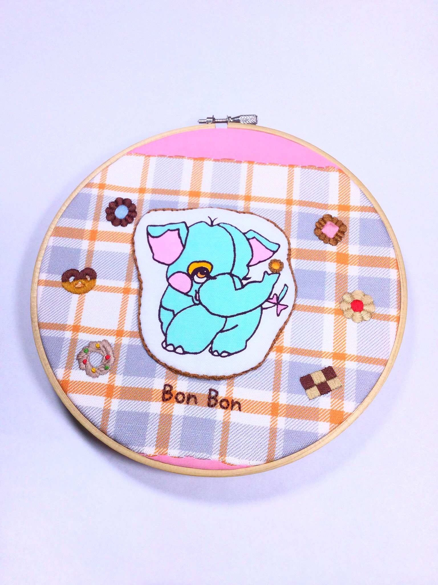 【オーダー】ぬい服　BON BON青黄チェック　ツアーT パンツ　大橋さん BonBon(ボンボン)大人のためのかわいい雑貨 (@BonBon_Kyoto) / X
