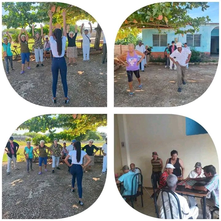 En el municipio de #BoliviaXCuba, nuestros abuelos y abuelas son prioridad, realizando actividades para su beneficio y demostrando que solo el amor engendra la maravilla. #GenteQuePoneElAlma #SiSePuede #CubaEstáFirme.