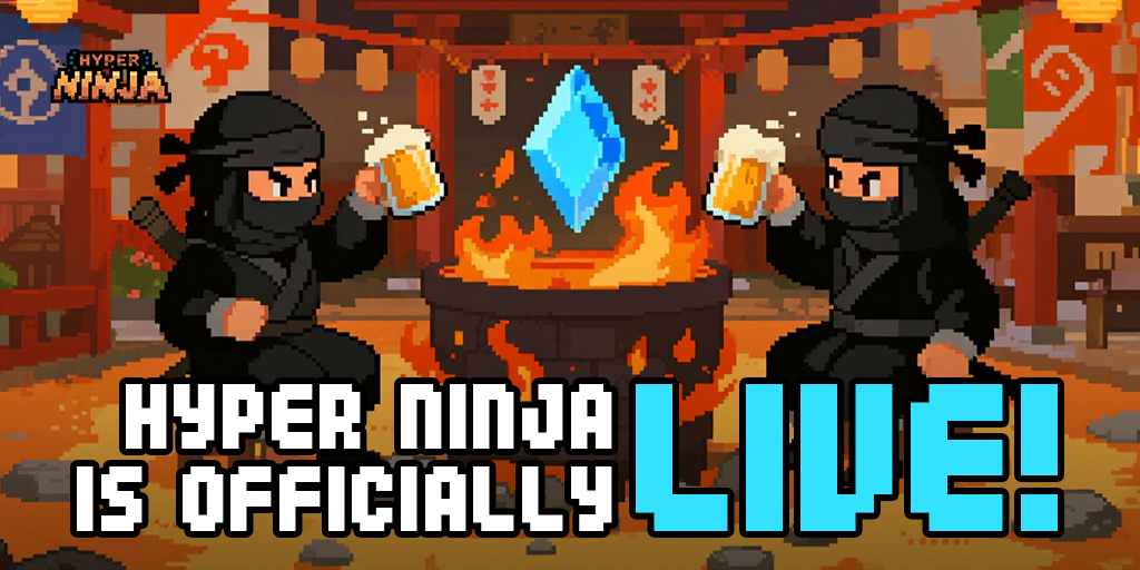 🔥 IT’S TIME 🔥
Hyper Ninja is now LIVE!

Play now: game.hyperninja.io

Adventure, treasure, and glory await those brave enough to rise!
Master your ninjas, conquer challenges, and claim your legend.

#HyperNinja #Injective #GameFi