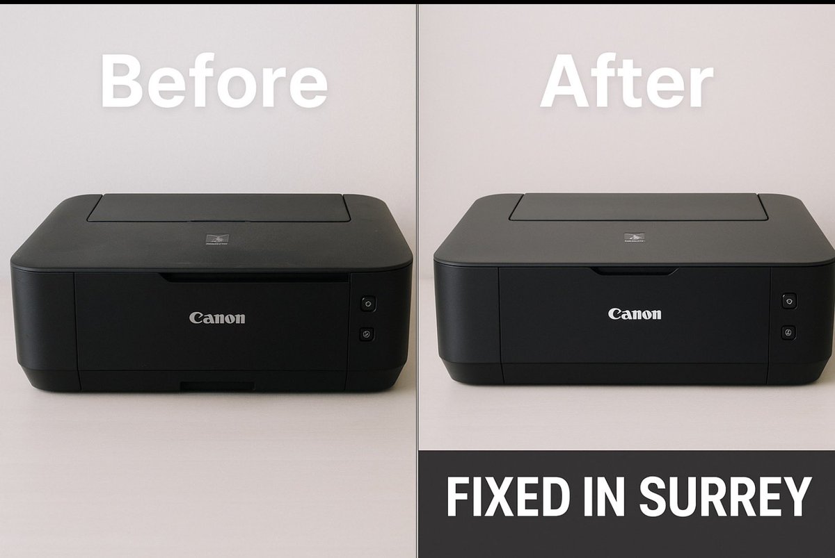 Surrey service complete ✅ Replaced the print head on a Canon 840 – printing like new again!

#PrinterRepair #Canon #Surrey #TechSupport
plottersolutions.co.uk