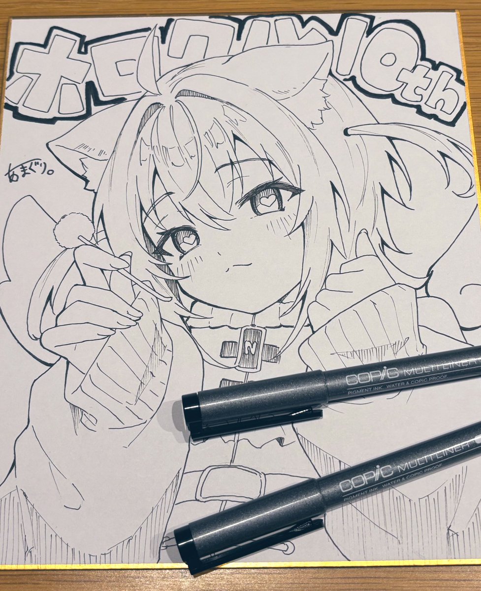 イラスト/色紙 よちぃ (@yotixi): 