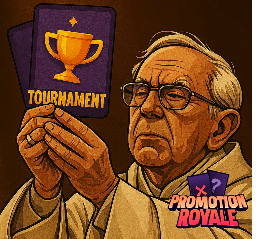 PromotionRoyale's tweet photo. Launching: PR Tournaments

Think you can backstab your way to victory &amp; eternal glory?

Test your skills against PR colleagues on our newly launched Tournaments on @AbstractChain!

First tournament starts on 24 Sep, 2PM ET with 175 USDC &amp; 175 XP Tickets up for grabs!

More ↓ https://t.co/P7RXSPKScO