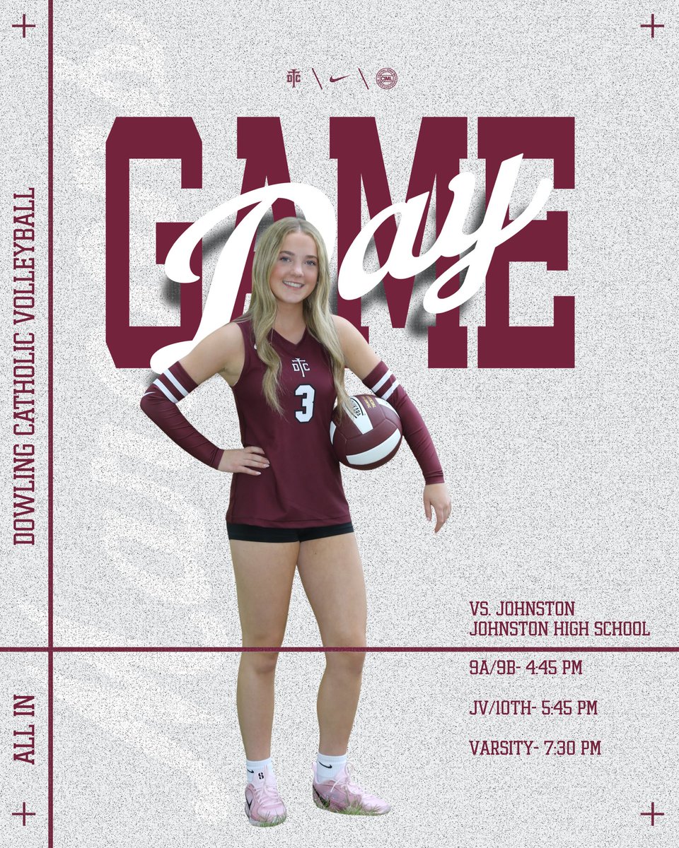 Dowling Catholic Volleyball tweet media