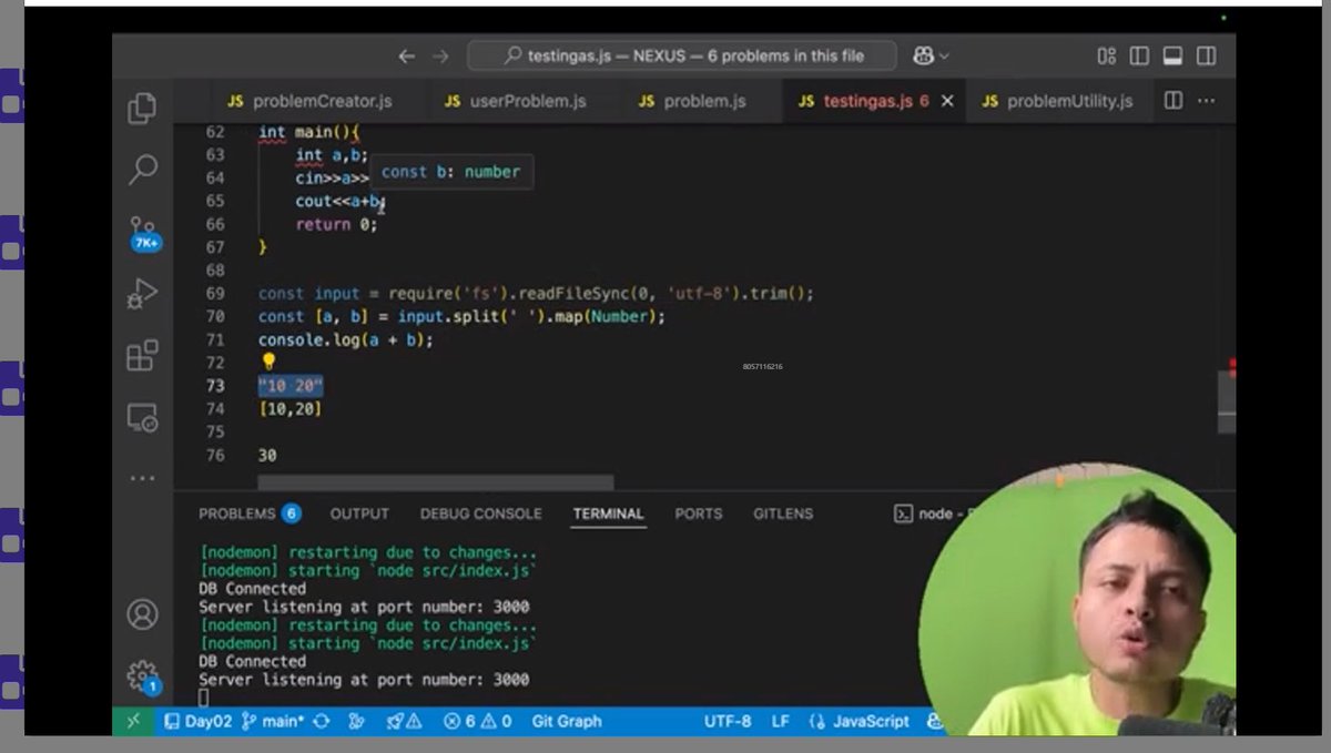 SkChaudhary45's tweet image. Async Code Execution with Judge0 🚀
@rohit_negi9 sir showed how we built problem validation in our LeetCode clone using:
⚡ Token + Smart Polling
🛡️ Pre-testing &amp;amp; Error Mapping
💡 Smooth UX | Reliable | Cost-Efficient
#BackendEngineering #NodeJs #Judge0 #CoderArmy #NEXUS