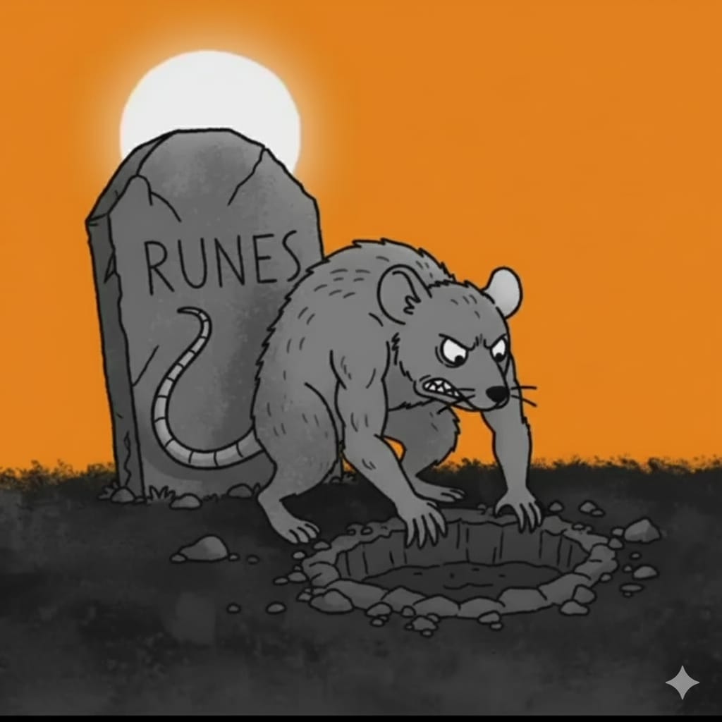 Glad to see OML bringing the hype back to Runes. 

Tokens on Bitcoin have always been slept on, but it's time they get the spotlight

LET'S DO IT THE RAT WAY 🐀🔥

#OML #lettertomama <a href="/__O_M_L__/">OML</a>