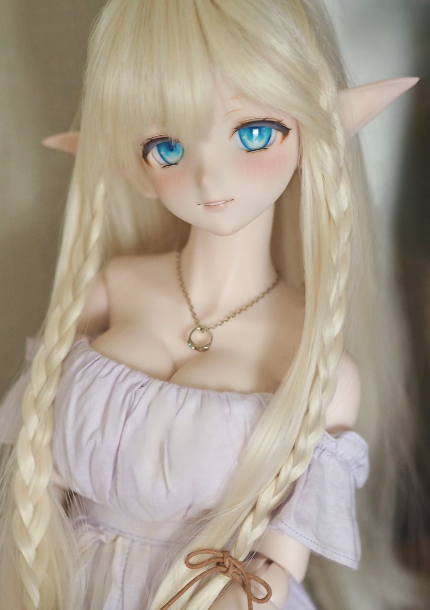 水無月の花　アートドール　オリジナルドール　ハンドメイドドール 水無月の花 アートドール オリジナルドール ハンドメイドドール