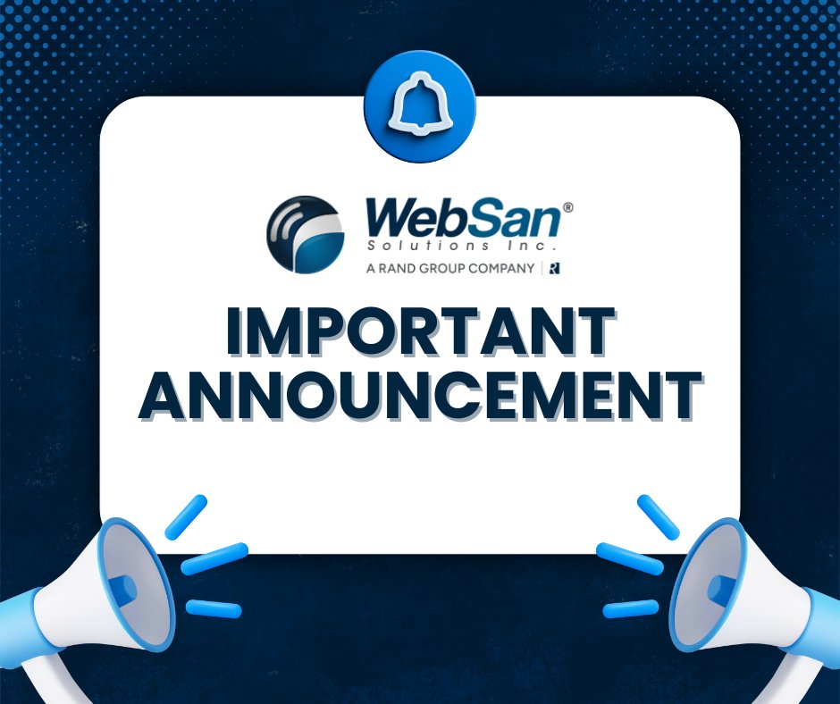 WebSanSolutions's tweet image. We’re excited to share that WebSan is now part of @RandGroup! You’ll start to see our branding evolve as we align with Rand Group, but our commitment to delivering exceptional service remains the same.
#WebSanSolutions #RandGroup #MicrosoftDynamics365 #ERP #CRM