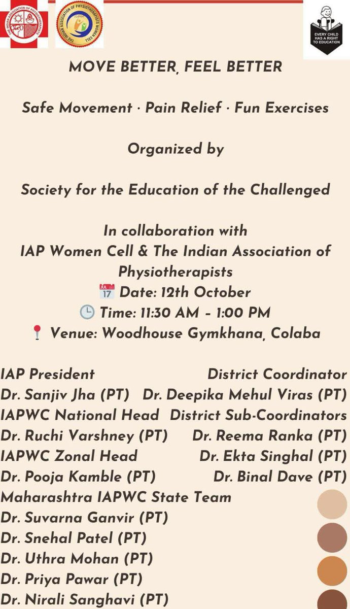 IAP India Official tweet media