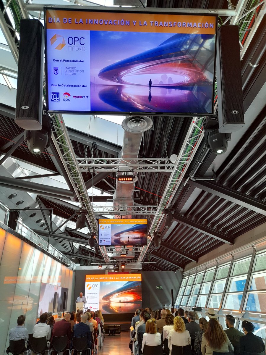 MadridOPC's tweet image. Hoy celebramos nuestro DIA DE LA INNOVACIÓN Y LA TRANSFORMACIÓN, gracias a @MadridDestino @TrussMadrid @workoutevents y @opcspain con gran asistencia de socios y 9 innovaciones, entre la que ha resultado ganadora la del socio OPC @Fase20Congresos
Enhorabuena
#innovaresavanzar