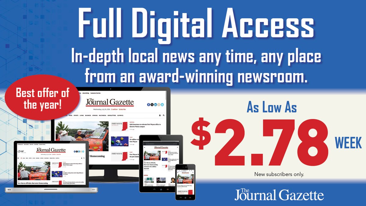 Fort Wayne Newspapers tweet media