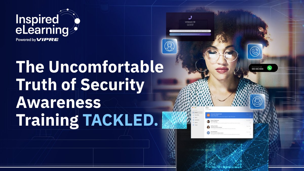 InspiredeLearn's tweet image. Training doesn’t check boxes. It shapes behavior. Ready to see how it works? Demo Sims Lab in action: inspiredelearning.com/security-aware…
#SimsLab #CyberTraining #SecuritySimulation #SecurityAwarenessTraining #CyberSecurity