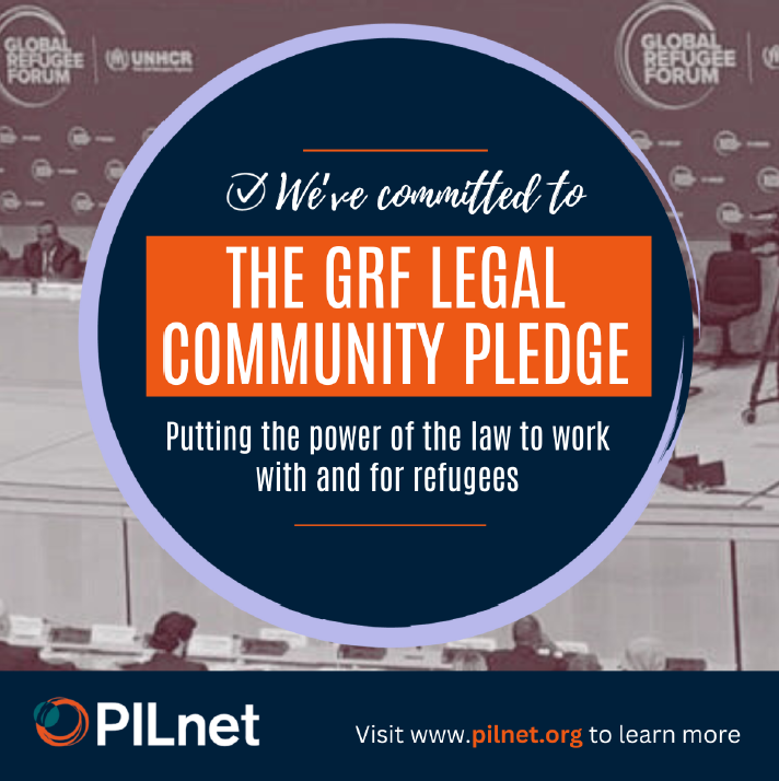 institute_si's tweet image. 🌍Over 100 million people have been forced to flee their homes, &amp;amp; millions more are #stateless. The Global Refugee Forum 2023 Legal Community Pledge unites legal professionals to advance access to rights, justice &amp;amp; solutions.
Find out more here👉 tinyurl.com/5n7pbc7j