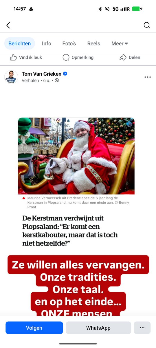 Joris_Gulders's tweet photo. Beste @tomvangrieken , je niveau daalt tot Filip Dewinter dieptes. 1) een commercieel bedrijf kiest zelf hoe ze kerst voor zichzelf vormgeven. Zonder coca cola was er nooit een rode kerstman. Gekochte tradities dus. 1/2 https://t.co/8QOCK76DBo