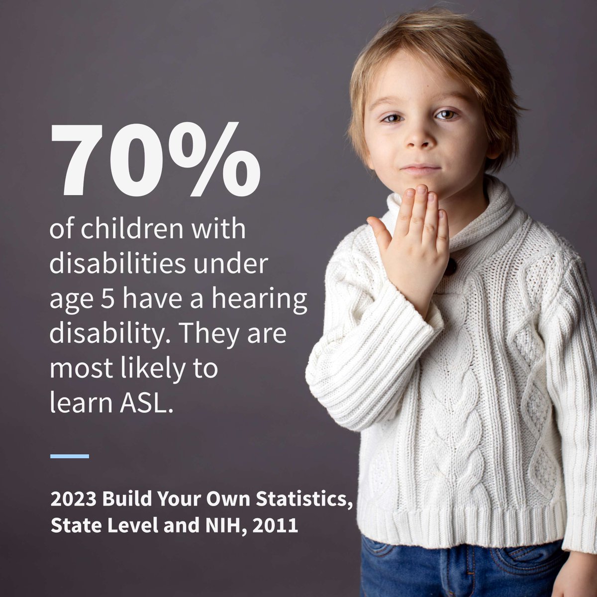 DisabilityStatistics (@disabilitystats) on Twitter photo September 23 is the International Day of Sign Languages, a day to recognize the importance of communication access and inclusion. From early childhood through older adulthood, language is a key to belonging. <a href="/WFDeaf_org/">World Federation of the Deaf</a> <a href="/UNHIOD/">Institute on Disability</a> #SignLanguage #DisabilityStatistics September 23 is the International Day of Sign Languages, a day to recognize the importance of communication access and inclusion. From early childhood through older adulthood, language is a key to belonging. <a href="/WFDeaf_org/">World Federation of the Deaf</a> <a href="/UNHIOD/">Institute on Disability</a> #SignLanguage #DisabilityStatistics