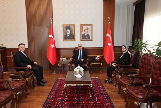 Sakarya Valisi Rahmi Doğan, Denetçileri Makamında Kabul Etti