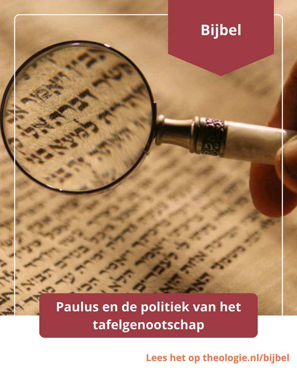 Hoe doe je dat: leidinggeven binnen een gemeenschap die gekenmerkt wordt door interne conflicten? 
Lees hier hoe Paulus dat volgens Crhistian Cardona in de Romeinse stad Korinte heeft aangepakt 👉 theologie.nl/paulus-en-de-p…