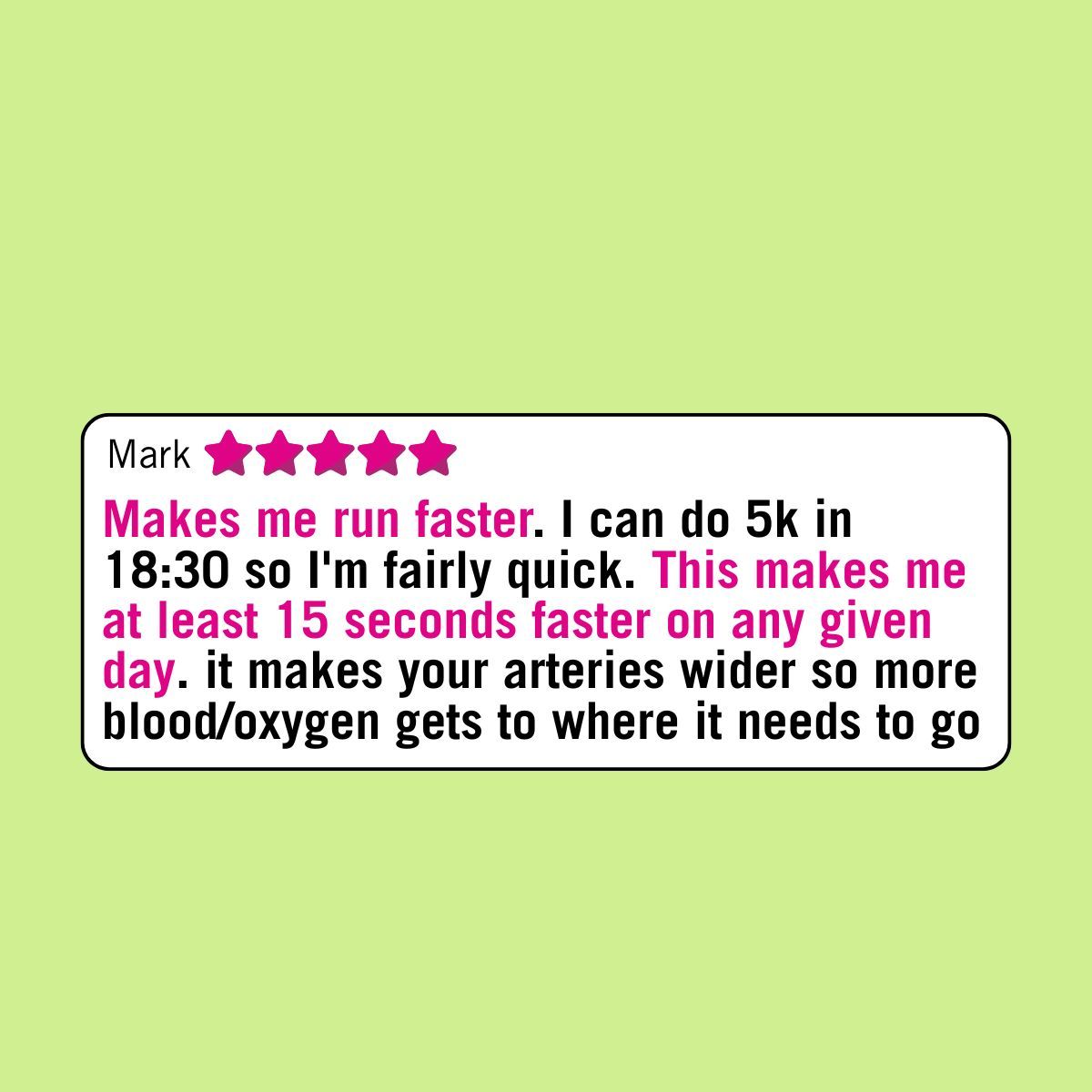 Beets = science you can feel🏃‍♀️ 💥 

400mg of natural nitrate that works by making your muscles more efficient, meaning your body uses less energy and oxygen to do the same amount of work.

The result? Faster, stronger, happier miles!