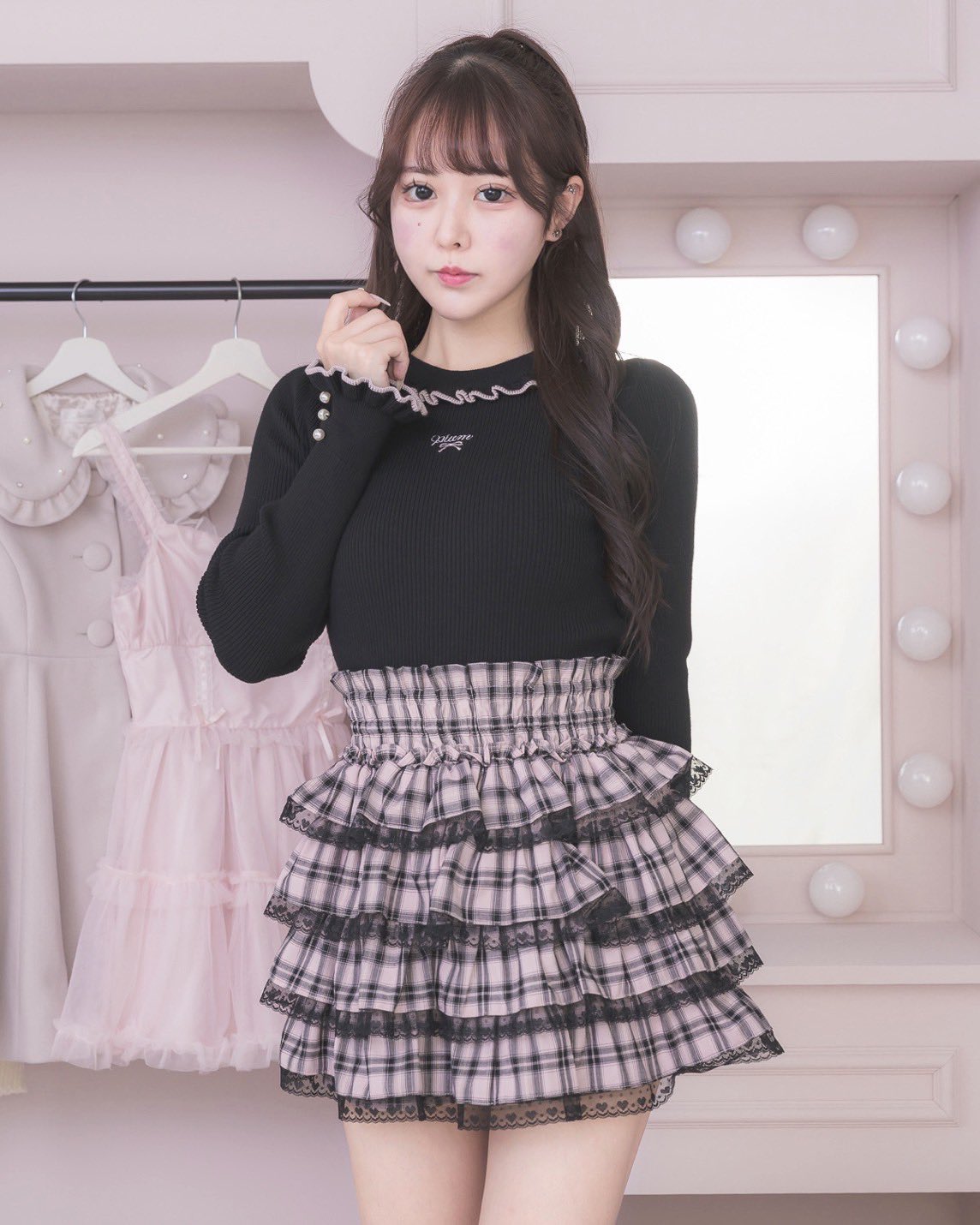 ♡ pium ワンピースブラウスセット ♡ ONEPIECE – pium