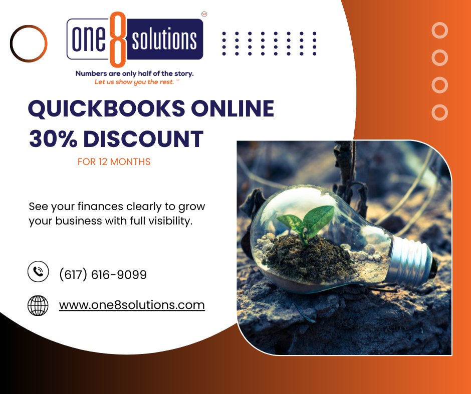 one8solutions's tweet image. Scale with Confidence!

QuickBooks Online grows with you. Customize, automate, and stay compliant.

👉 Start today with 30% off for 1 year! bit.ly/43qYMmR

#ScalingMadeEasy #BusinessSolutions