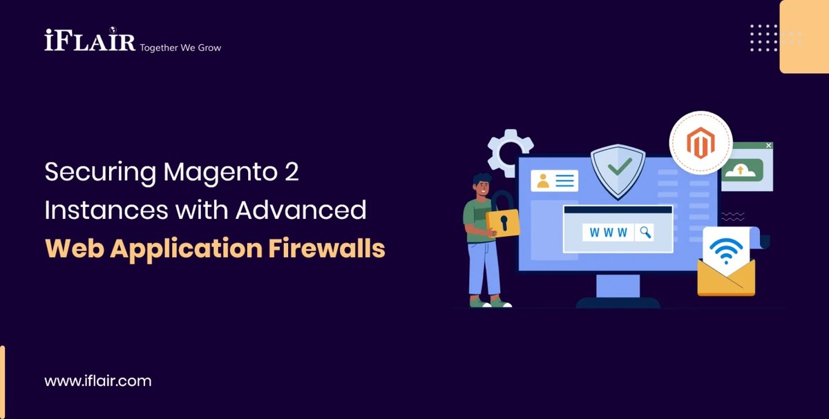iFlairWebTech's tweet image. Magento 2 is a powerful eCommerce platform used by businesses around the world. But just like a real store needs locks.
Read More, iflair.com/securing-magen…
#Magento2Security #WebApplicationFirewall #EcommerceProtection #iflair