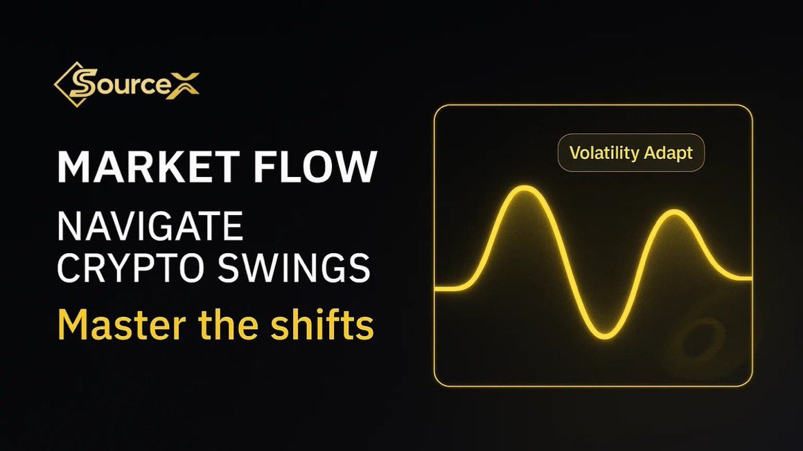 sourceX_off's tweet image. Market swings? No sweat.

SourceX tracks real-time flows and volatility so you can navigate every shift with confidence. 

Master the crypto waves, don’t just ride them.