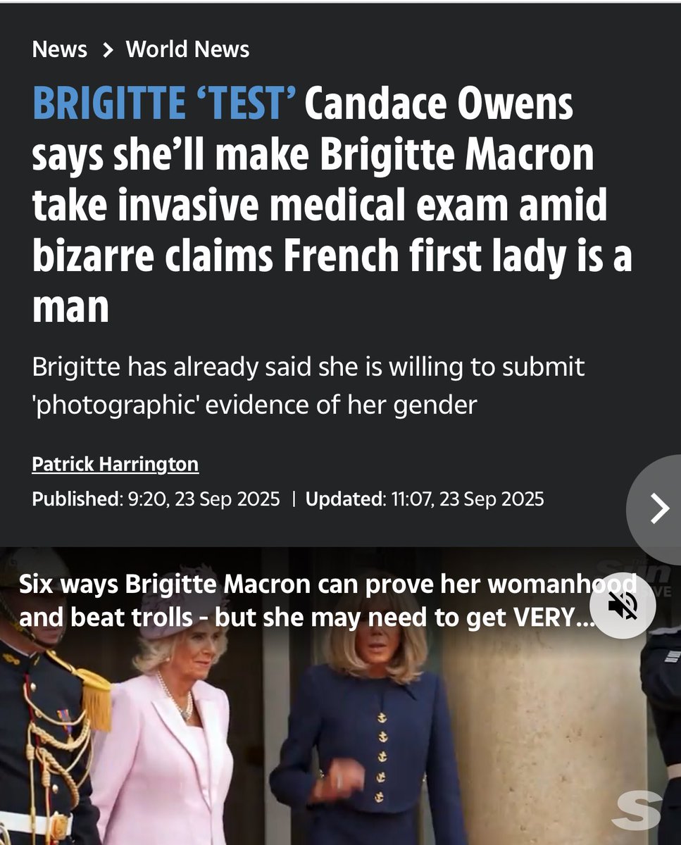 BGatesIsaPyscho's tweet image. “Brigitte will submit photographic evidence”

Why not just do a simply DNA Test rather than getting Brigitte Macron to flash her post-op XY Dangly Bits?