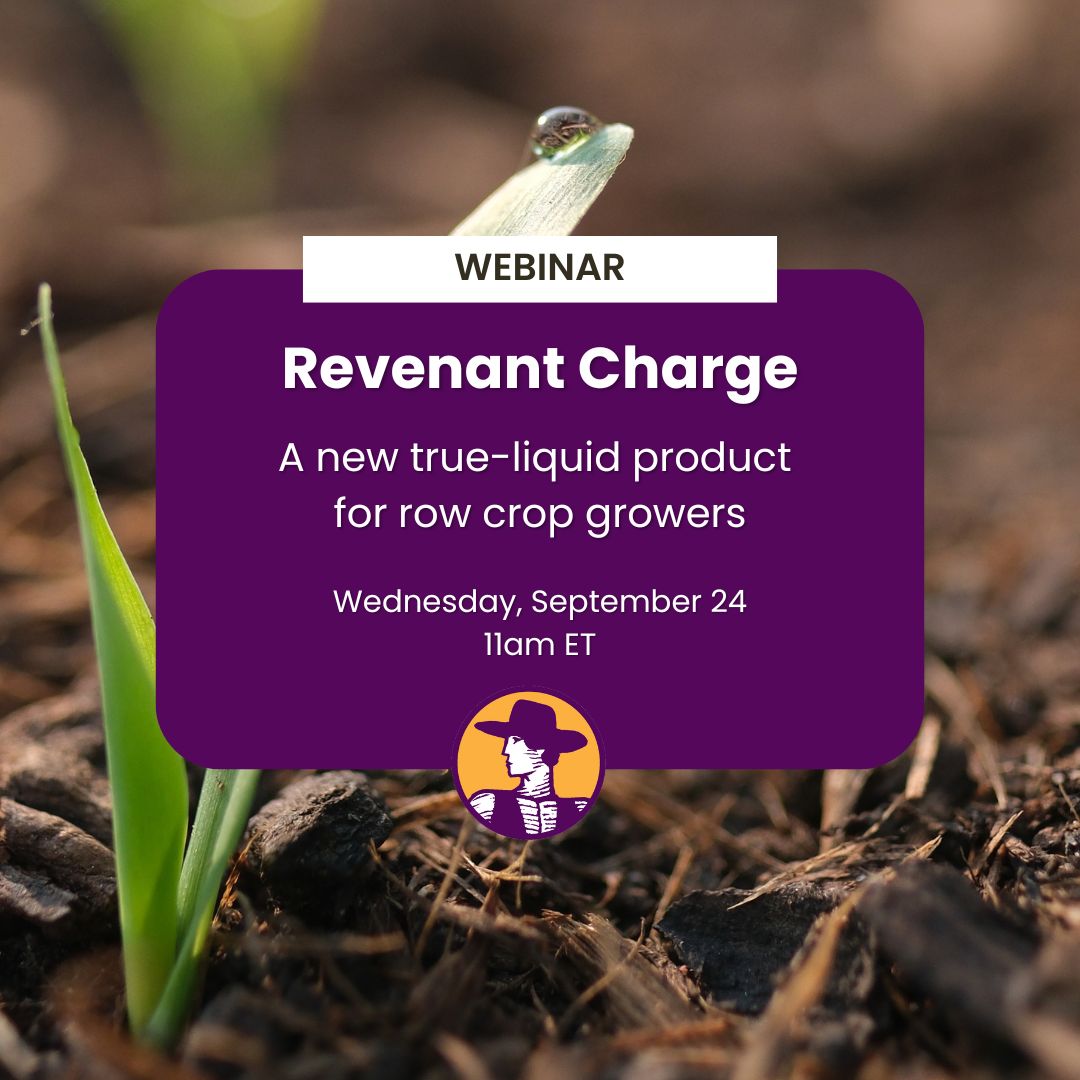 AEA (@advancingecoag) on Twitter photo Tomorrow: join <a href="/realJohnKempf/">John Kempf</a> for a webinar announcing AEA's newest product: Revenant Charge™
🗓️ Wednesday, 9/24
🕚 11:00am (Eastern)
Register: loom.ly/uMGIJMI
Revenant Charge is a cheap, cost-effective boost for soil biology, designed to help growers on a budget. Tomorrow: join <a href="/realJohnKempf/">John Kempf</a> for a webinar announcing AEA's newest product: Revenant Charge™
🗓️ Wednesday, 9/24
🕚 11:00am (Eastern)
Register: loom.ly/uMGIJMI
Revenant Charge is a cheap, cost-effective boost for soil biology, designed to help growers on a budget.