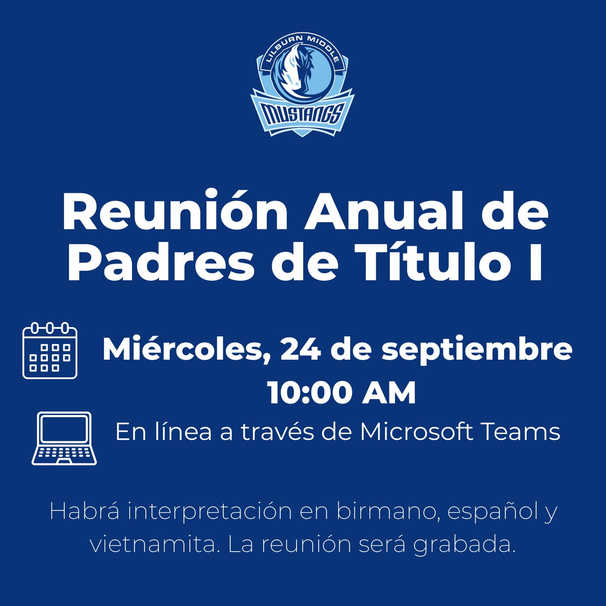 Lilburn Middle (@lilburnmiddle) on Twitter photo Title I Parent Meeting tomorrow, Sept 24 at 10 AM on Microsoft Teams. Learn how Title I supports our students and how families can get involved. Link on ParentSquare this afternoon. ๐ด๐๐ค Title I Parent Meeting tomorrow, Sept 24 at 10 AM on Microsoft Teams. Learn how Title I supports our students and how families can get involved. Link on ParentSquare this afternoon. ๐ด๐๐ค