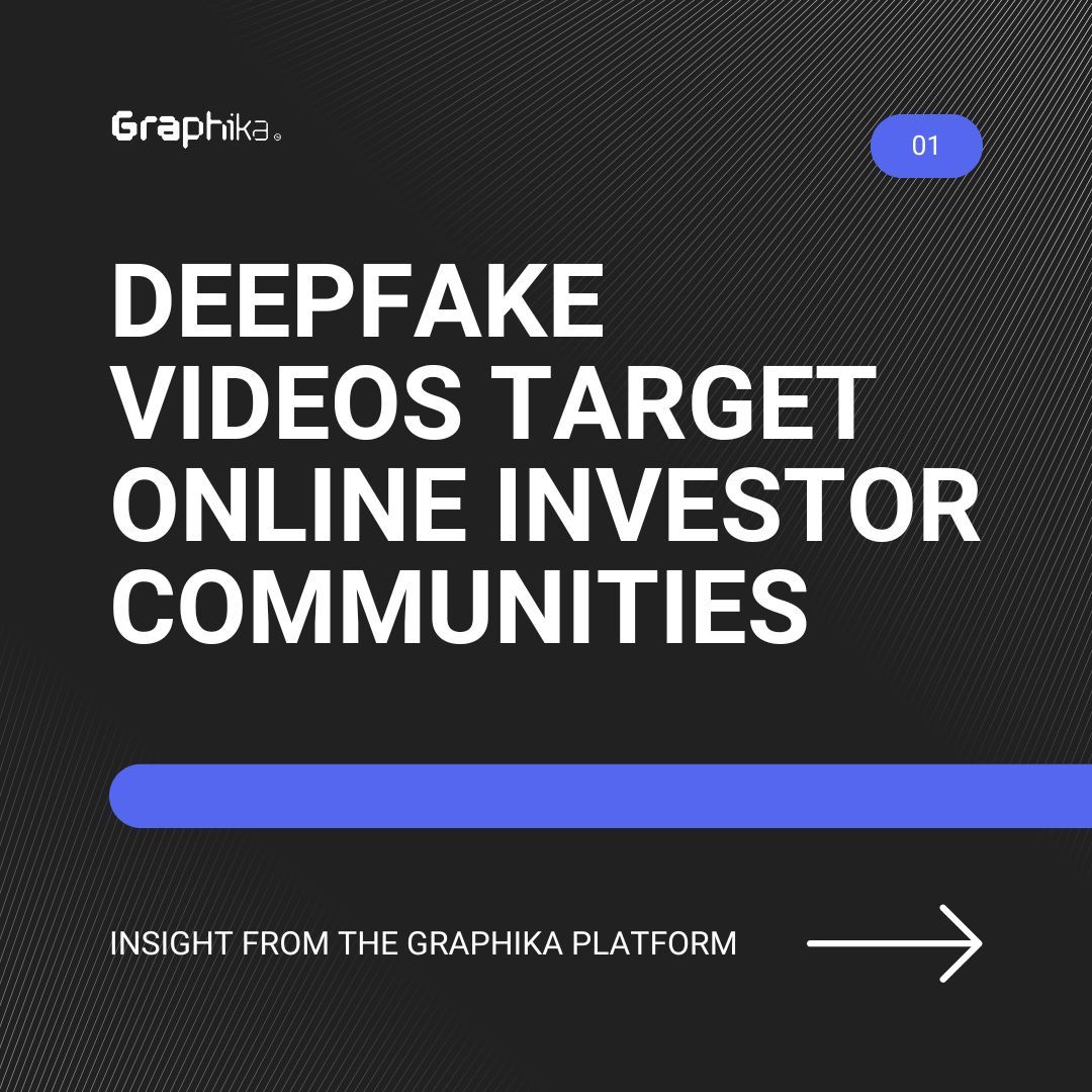 Graphika_NYC's tweet image. Deepfake videos of financial analysts are pushing users to fake WhatsApp investment groups. Scammers are exploiting AI and social platforms to defraud people.

Read the full insight and protect your customers: buff.ly/qy33kbF