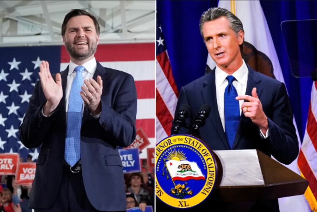 🚨BREAKING: Gavin Newsom challenges JD Vance to a debate: "Say it to my face. Let's debate."

Who would come out on top?

A. Gavin Newsom
B. JD Vance