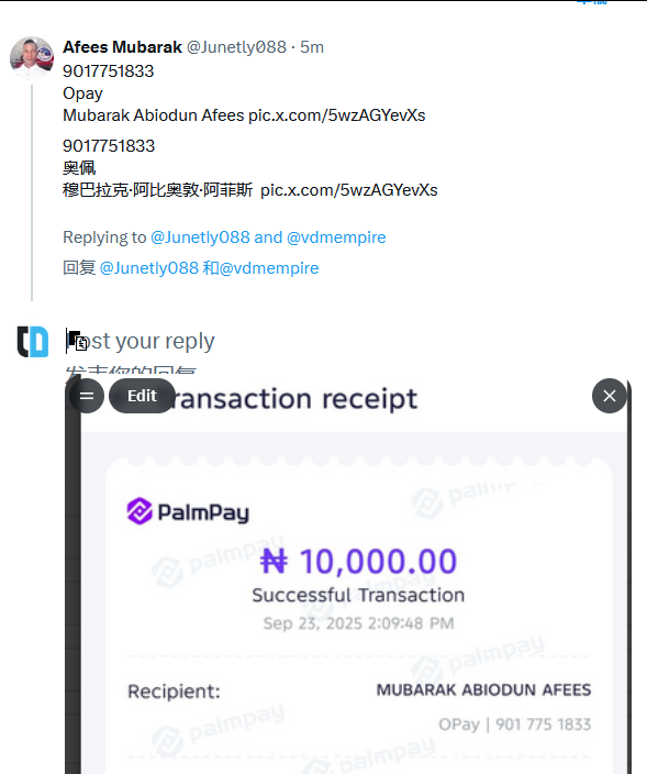 Carding APP CEO Ann tweet media