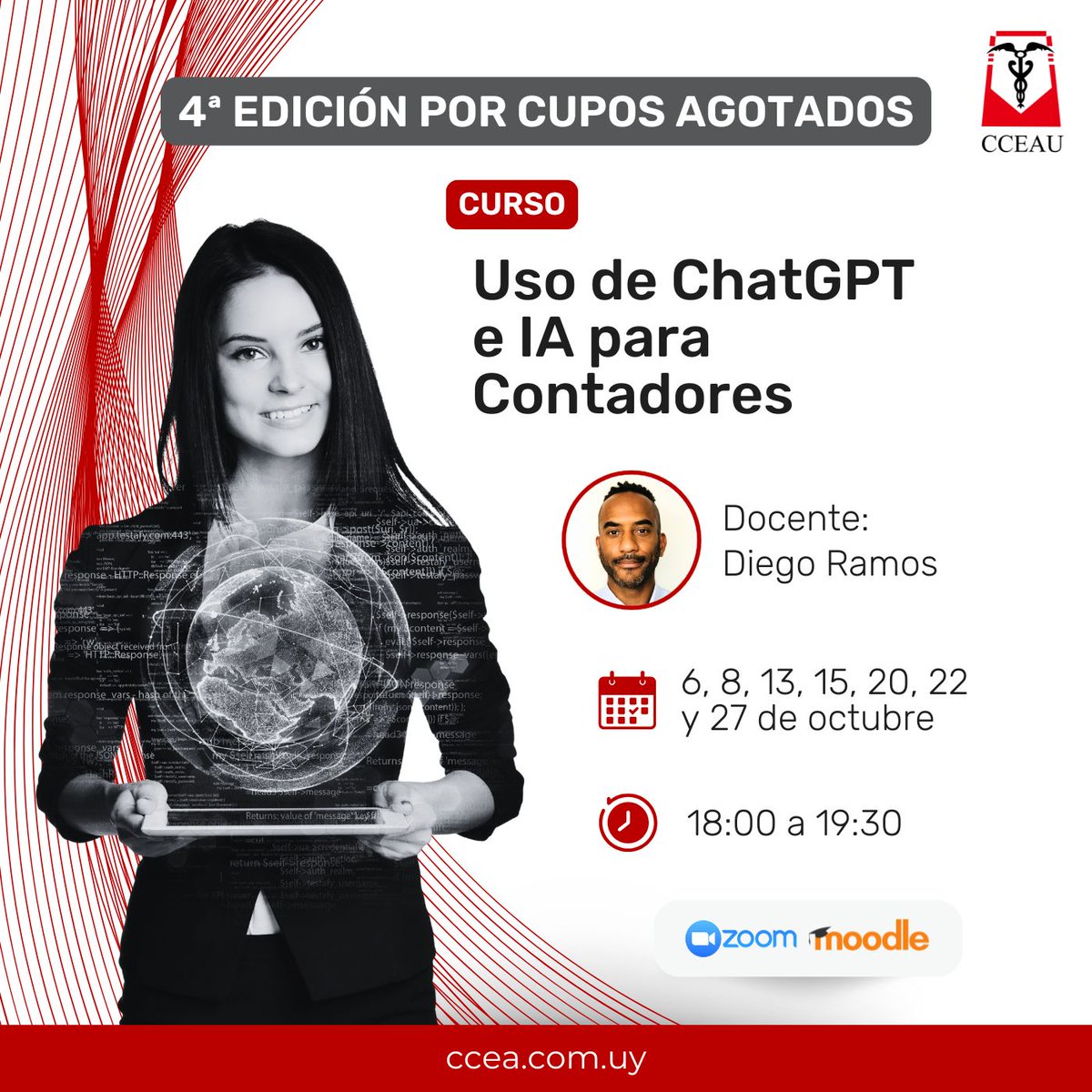 🤖 Automatizá tareas contables y optimizá tu tiempo con inteligencia artificial.

📘 Este curso te enseña a usar ChatGPT para generar informes, revisar contratos, redactar correos y más, aplicando prompts efectivos y buenas prácticas.

🚀 Está pensado para contadores que quieren