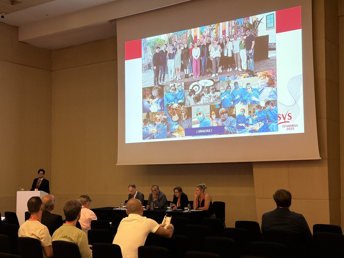 El Dr Bonilla, residente de nuestro instituto, presentando resultados sobre el uso de la técnica BADFORM en el tratamiento de estenosis de venas centrales en la reunión anual de la ESVS en Estambul. 
¡Felicidades!
<a href="/CarlosAHinojosa/">Carlos A Hinojosa</a> <a href="/HugoLapEsc/">HUGO LAPARRA</a> <a href="/luish_arzola/">LuisH</a>