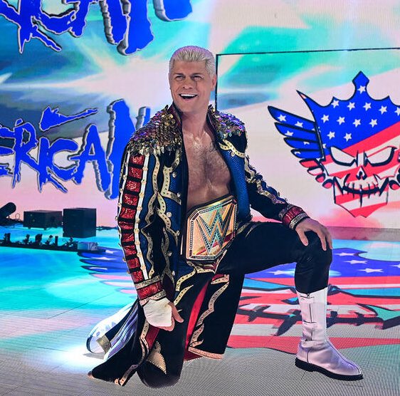 Undisputed Champion Cody Rhodes officially tops this years PWI 500.

He tops the list for the second year in a row.