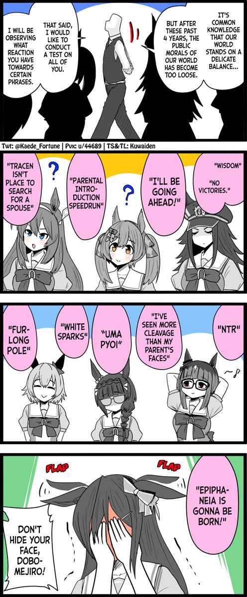 If your heart is pure, then there's no issue by <a href="/kaede_fortune/">GNBS</a>

Years of memes by JP community trying to skirt around rules

#ウマ娘 #Umamusume 
#ウマ娘英訳 #UmaTranslations