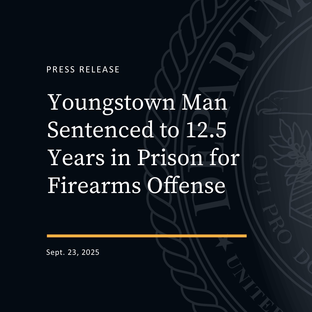 U.S. Attorney's Office, Northern District of Ohio (@ndohnews) on Twitter photo A Mahoning County man who was prohibited from possessing a firearm has been sentenced to prison after police officers found him unresponsive in his vehicle with a loaded gun.
Read more:
justice.gov/usao-ndoh/pr/o…
<a href="/FBICleveland/">FBI Cleveland</a> A Mahoning County man who was prohibited from possessing a firearm has been sentenced to prison after police officers found him unresponsive in his vehicle with a loaded gun.
Read more:
justice.gov/usao-ndoh/pr/o…
<a href="/FBICleveland/">FBI Cleveland</a>