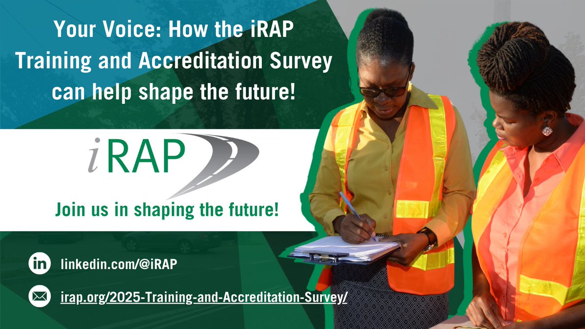 iRAPSavingLives's tweet image. 📣 We are calling on our global #RAPCommunity to provide valuable insights through our 2025 Training and Accreditation survey.
We are looking for anyone who has or hasn&apos;t participated in our Training and Accreditation programme to help us shape the future.
irap.org/2025/09/your-v…