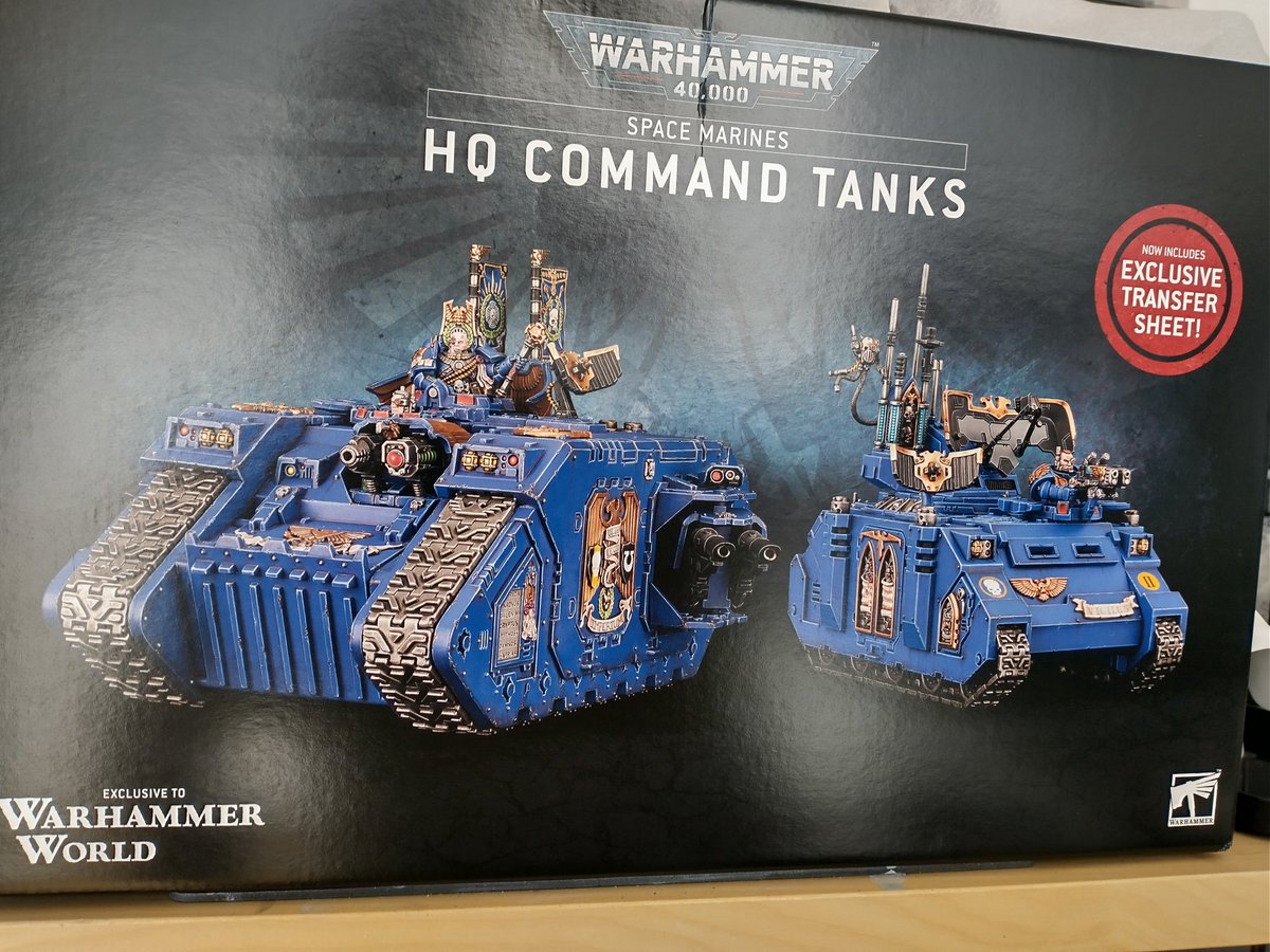 Good things have arrived today!

Started a Crimson Fists force a little while back, and I'm going firstborn only with this force. Strictly rule of cool units for me and stuff I find neat.