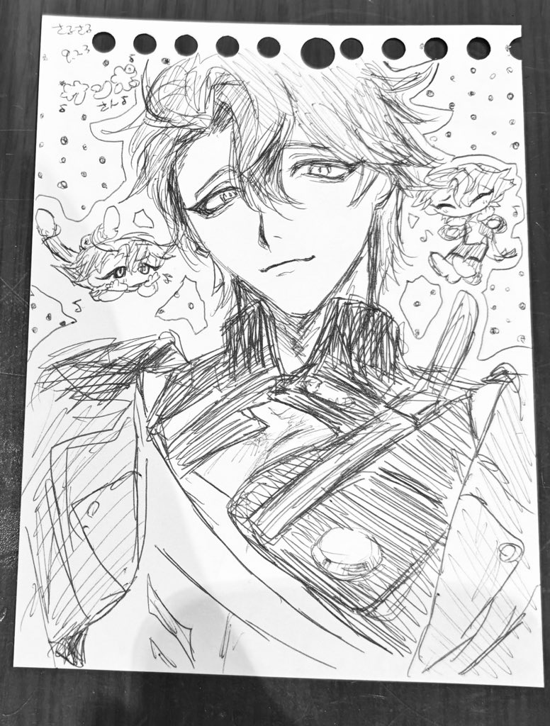 うま絵師がポ描いてくれたよ！！！！！！！みんな！！！！見て！！！！！