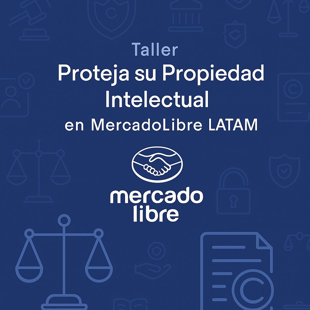 Hoy 23-09-2025:
⚖️ PRONTO A COMENZAR TALLER:
"Proteja su Propiedad intelectual en Mercado Libre LATAM".
Capacitación especial sobre Derechos de Autor, Marcas y Diseños en MercadoLibre. 

📚⚖️ Registro:
l1nq.com/Pridetec

#PropiedadIntelectual
#DerechosDeAutor #Copyright