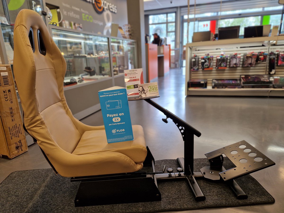 marketplace24BE's tweet image. Siège de simulation Playseat evolution: Ce produit est disponible dans notre magasin **cash express**
 
 Chez Cash Express vous bénéficiez de la ✔️ **garantie 2 ans** ✔️ sur tout nos produits.
 
… dlvr.it/TNFD6n #Playseat #simulation #gaming #CashExpress #occasion
