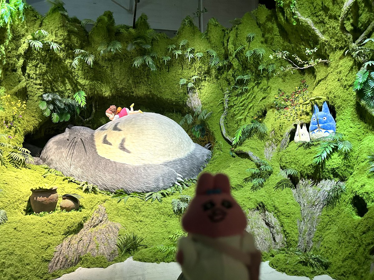 opanchuyucha's tweet image. ジブリの立体造型物展に行ってきまちた

#おぱんちゅうさぎ
#ジブリの立体造型物展
#ジブリ