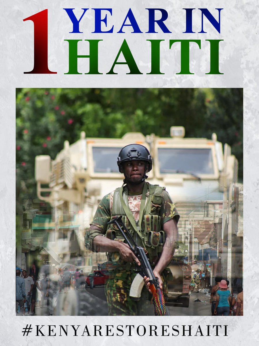 SonOfHopeE's tweet image. From Port-au-Prince to the farthest towns, Kenya’s presence has restored a sense of safety. #KenyaRestoresHaiti
