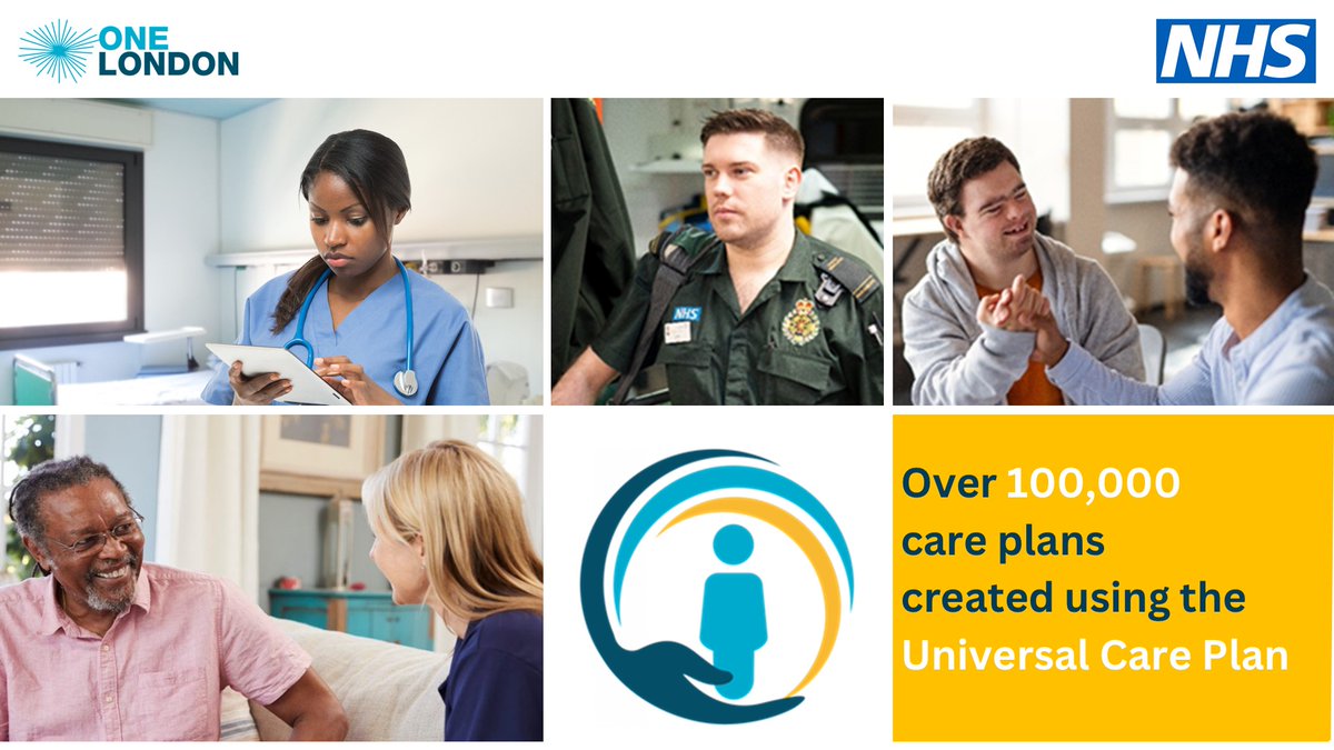 Over 100,000 care plans have now been created using the <a href="/LondonUCP/">Universal Care Plan for London</a> helping to ensure Londoners get the right care wherever they are in the Capital. Find out how this is making a positive difference to joined-up care here: bit.ly/4gFNTnK