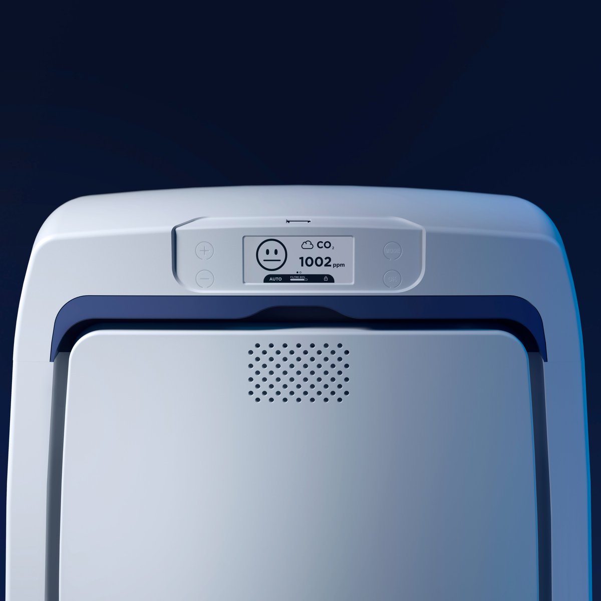 RESPIRER !
Je traite 100% de l'air que vous respirez.
Je suis AIR PROTEC
Éco conçu et fabriqué en France, faible consommation (4W), loi Abeille (Pas d'onde) structure monomatière recyclable sans colle ni peinture.
Purifier l'air sans polluer.