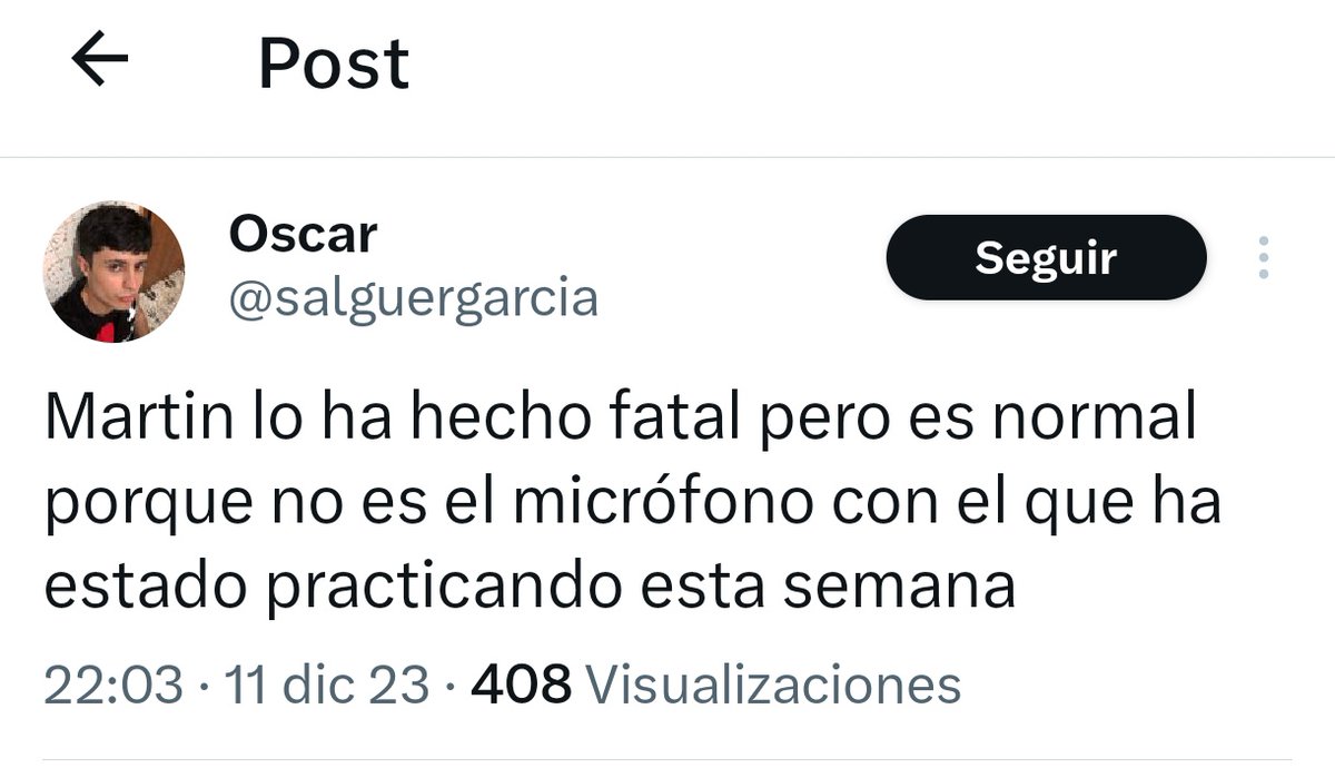 No tenéis ni idea del daño que le hacéis a una persona no sé qué #OTDirecto23S